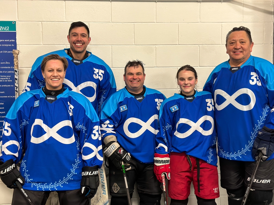 Skaters from the Tea & Bannock Cup
