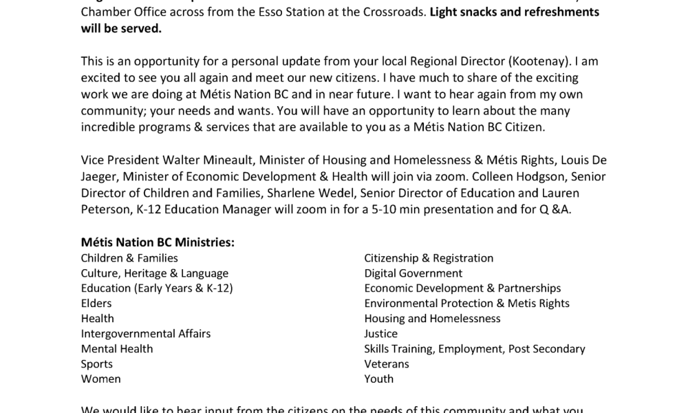 Debra Fisher letter